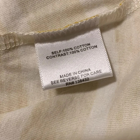 MODCLOTH NWOT Everyday Fave Tank‎ Top in Yellow Stripes - Picture 5 of 6